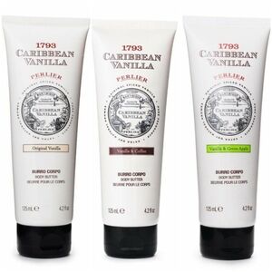 Perlier 1793 Caribbean Vanilla Whipped Body Butter 3pc Set 125ml/4.2fl.oz.